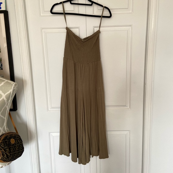 Aerie Smocked Jumpsuit S - Picture 2 of 6